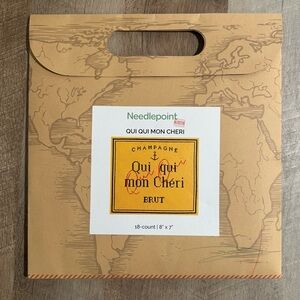 Needlepoint Champagne Kit